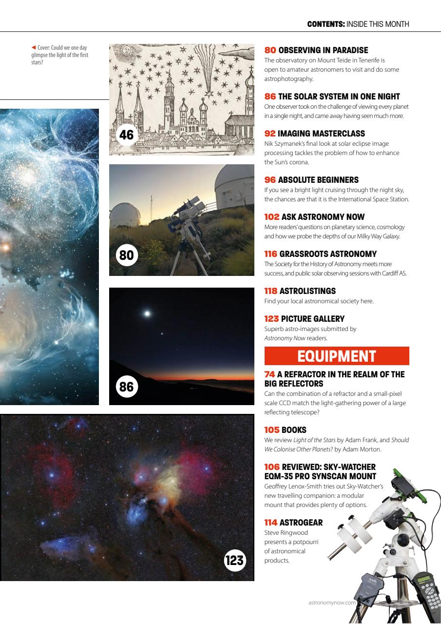 Astronomy Now Preview Pages