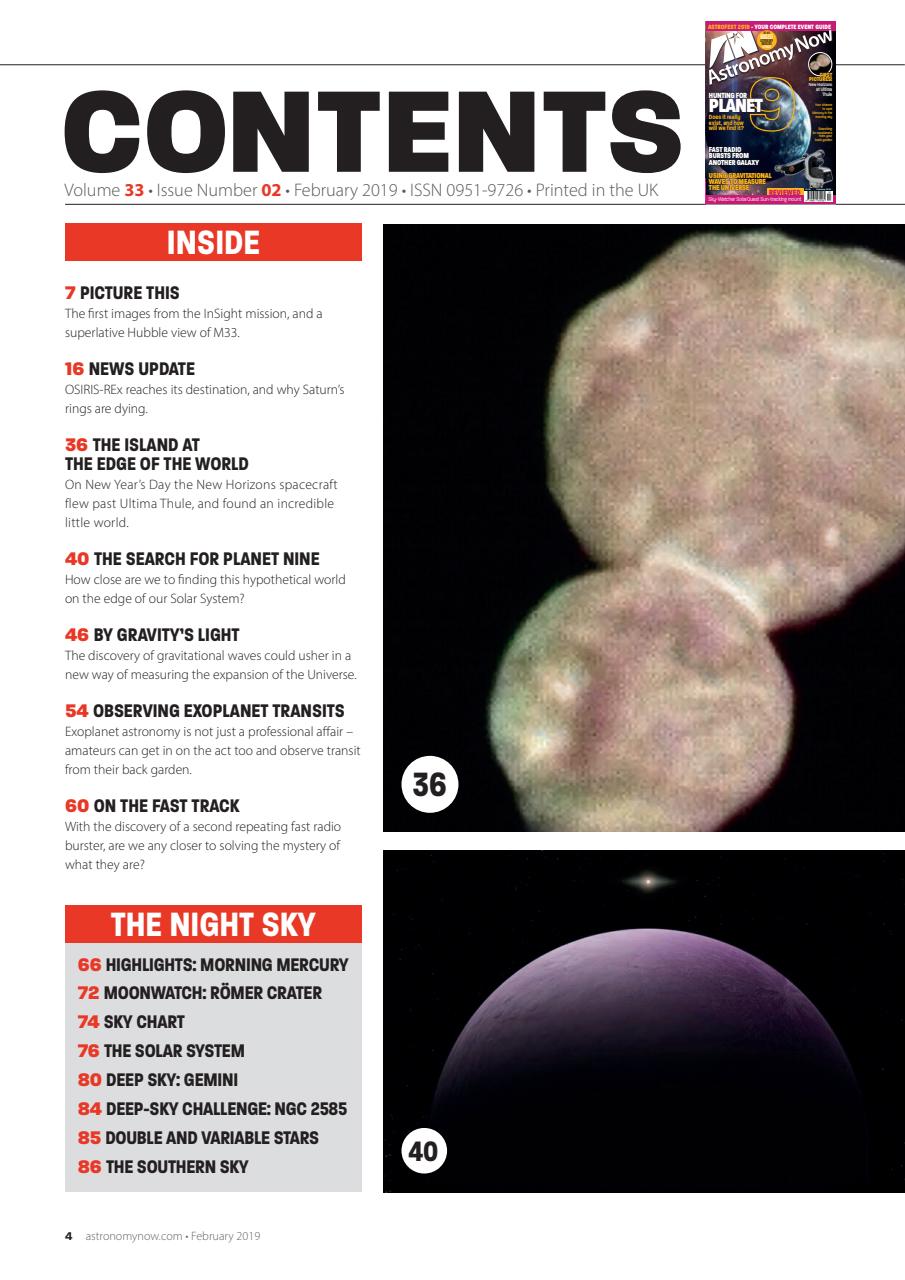 Astronomy Now Preview Pages