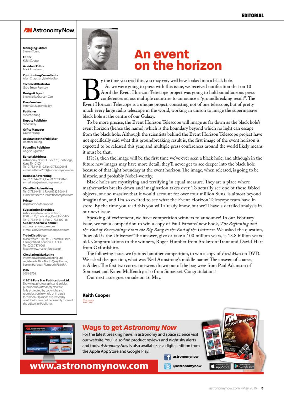 Astronomy Now Preview Pages