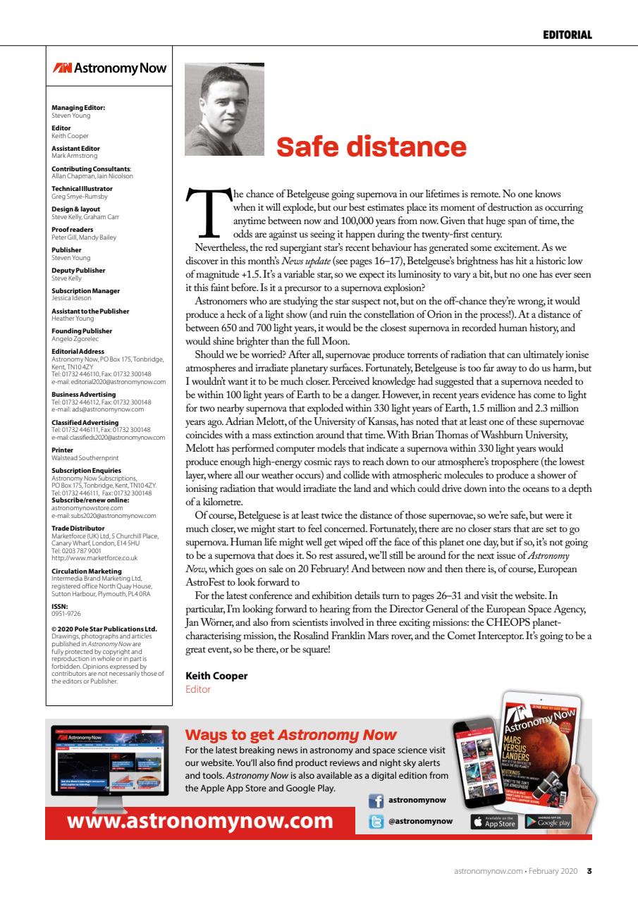 Astronomy Now Preview Pages