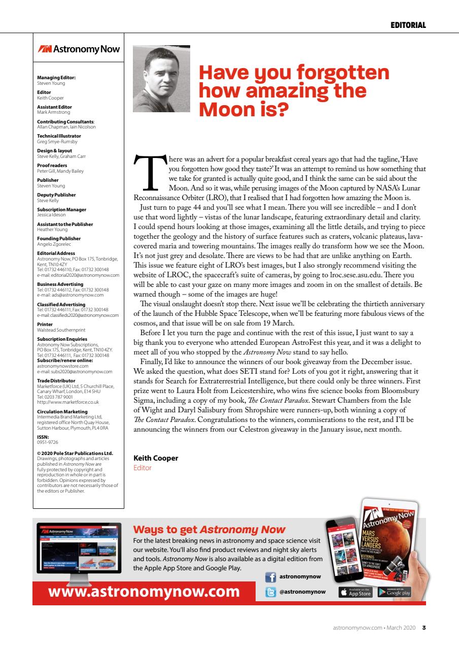 Astronomy Now Preview Pages