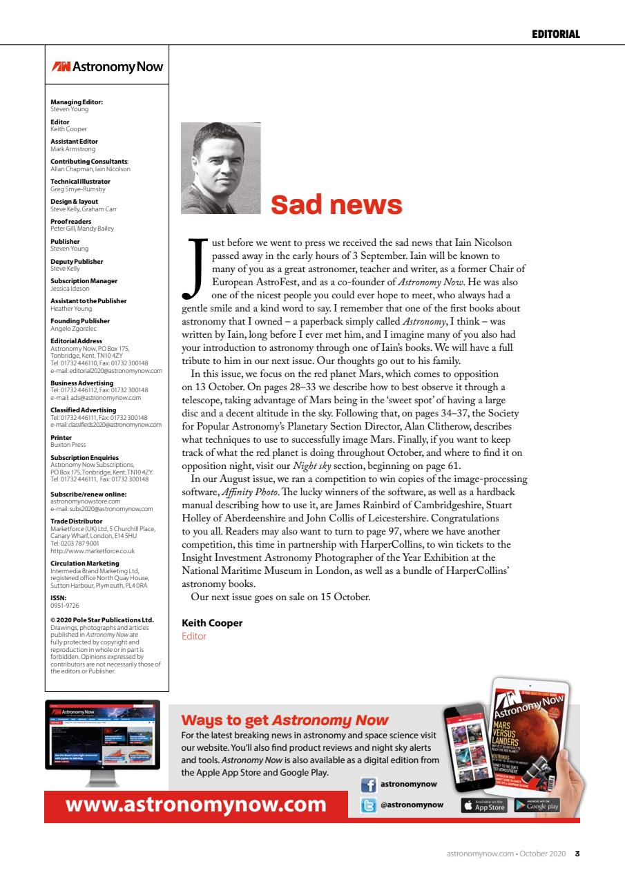 Astronomy Now Preview Pages