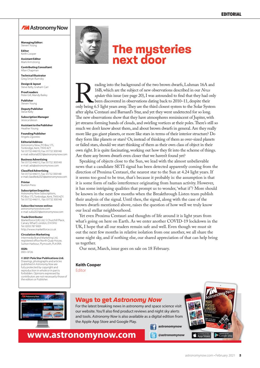 Astronomy Now Preview Pages