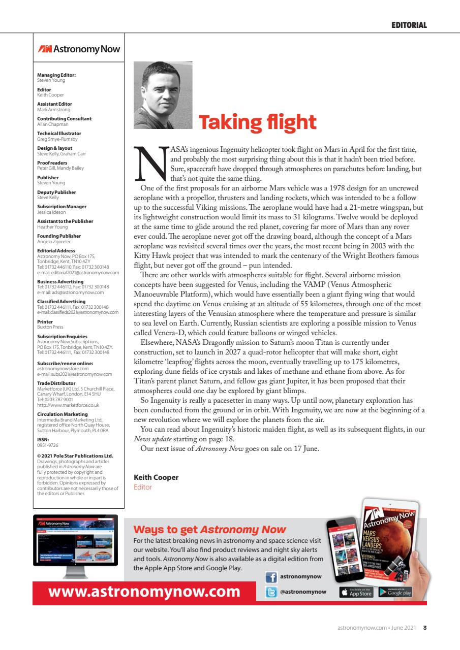Astronomy Now Preview Pages