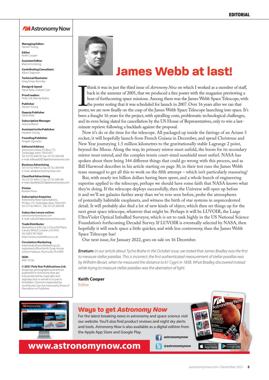 Astronomy Now Preview Pages