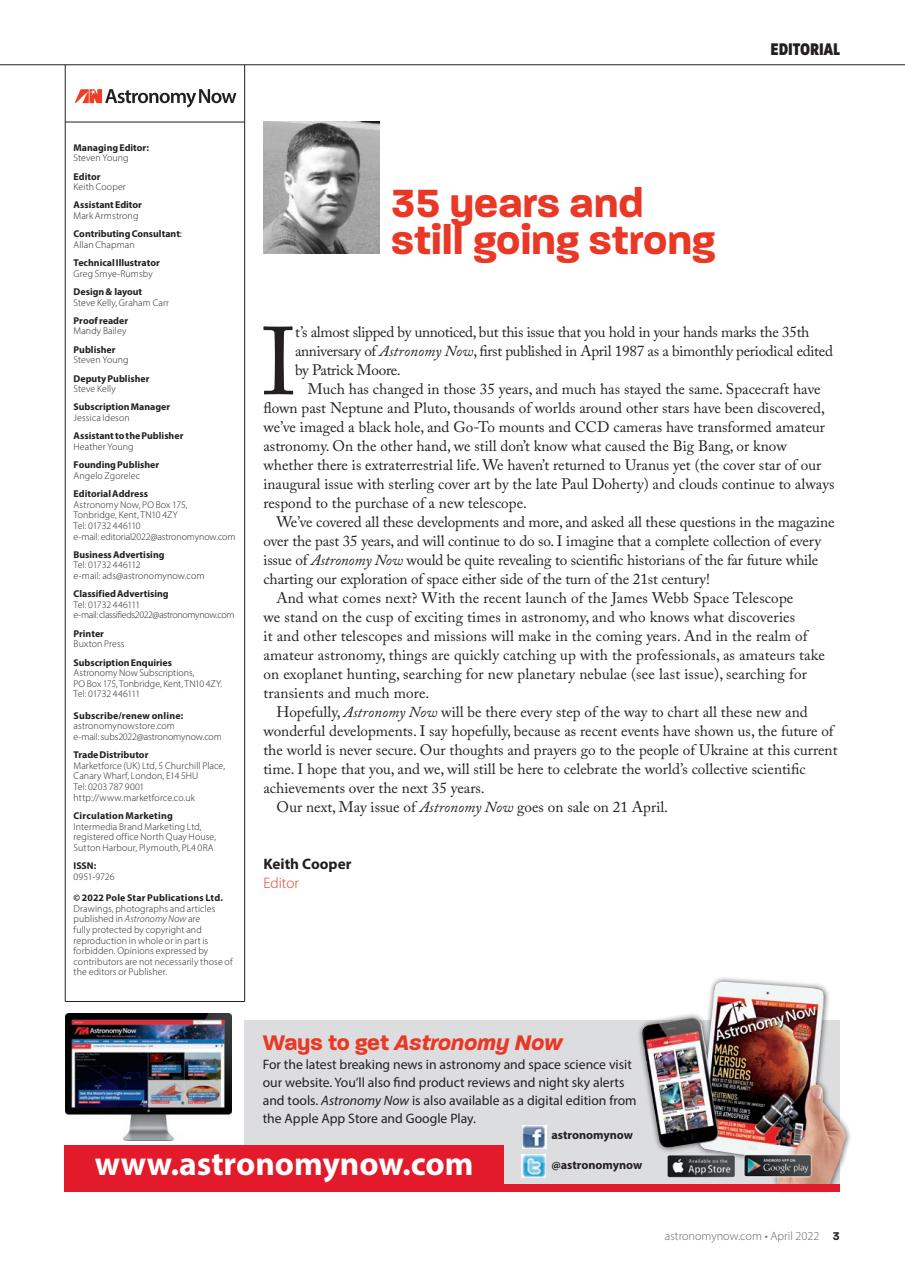 Astronomy Now Preview Pages