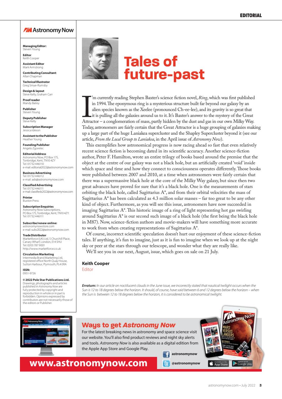 Astronomy Now Preview Pages