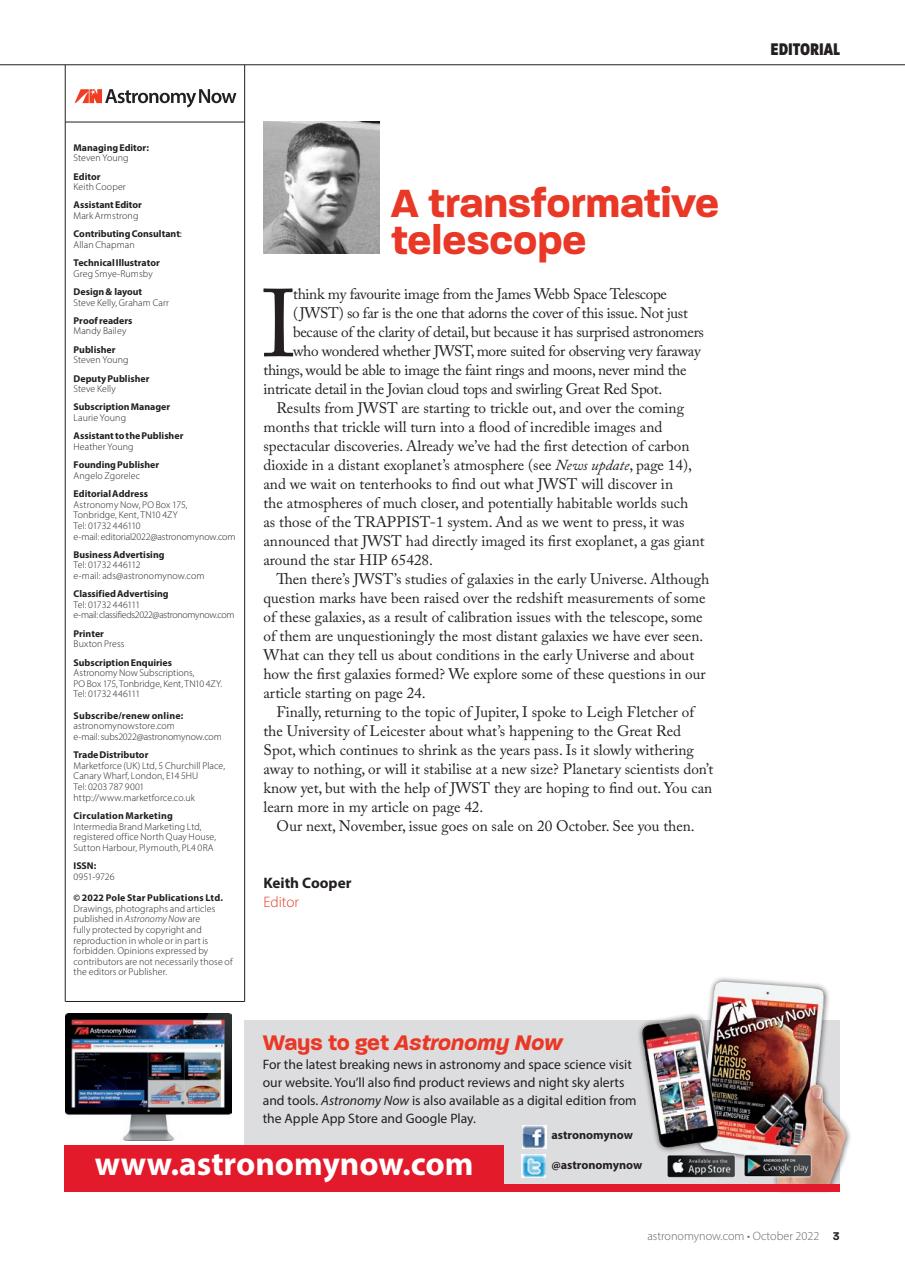 Astronomy Now Preview Pages