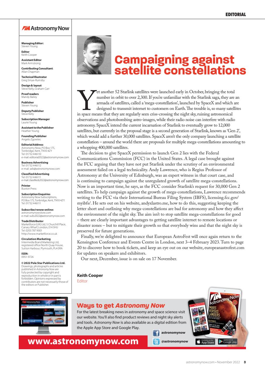 Astronomy Now Preview Pages