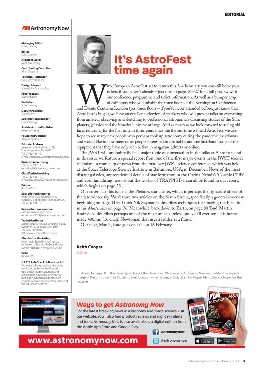 Astronomy Now Preview Pages