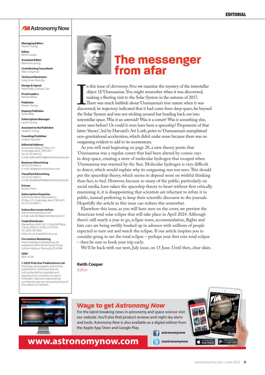 Astronomy Now Preview Pages