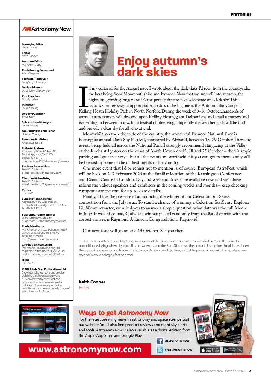 Astronomy Now Preview Pages