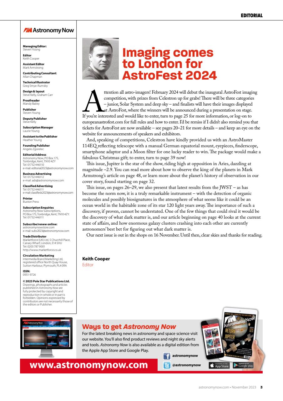 Astronomy Now Preview Pages