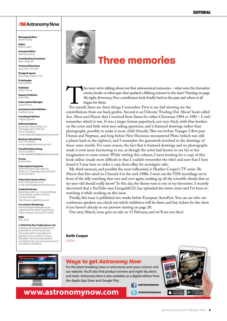 Astronomy Now Preview Pages