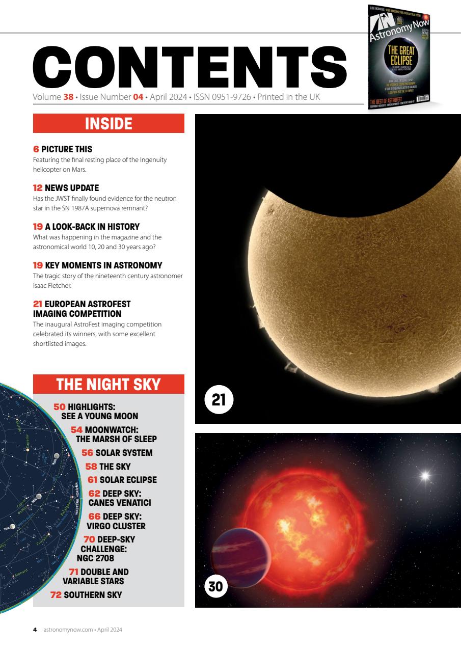 Astronomy Now Preview Pages