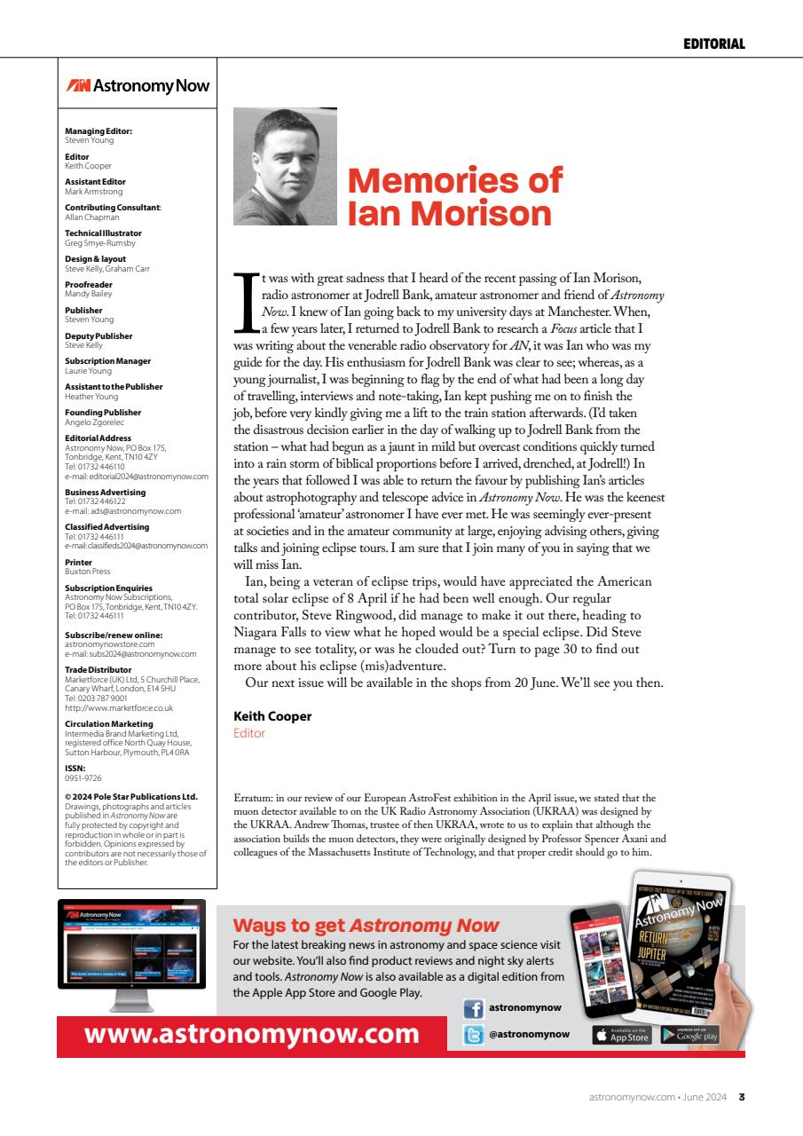 Astronomy Now Preview Pages