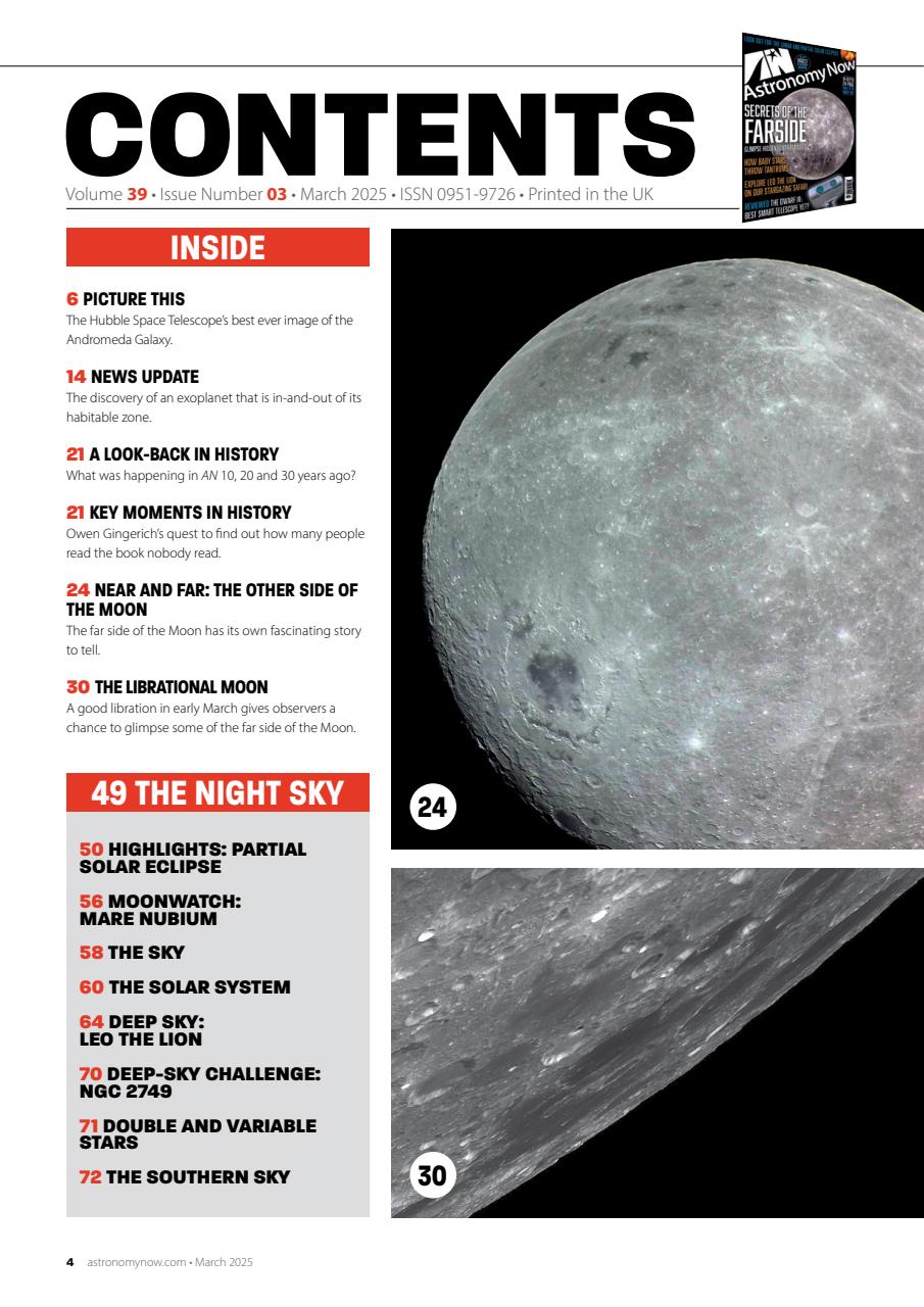 Astronomy Now Preview Pages