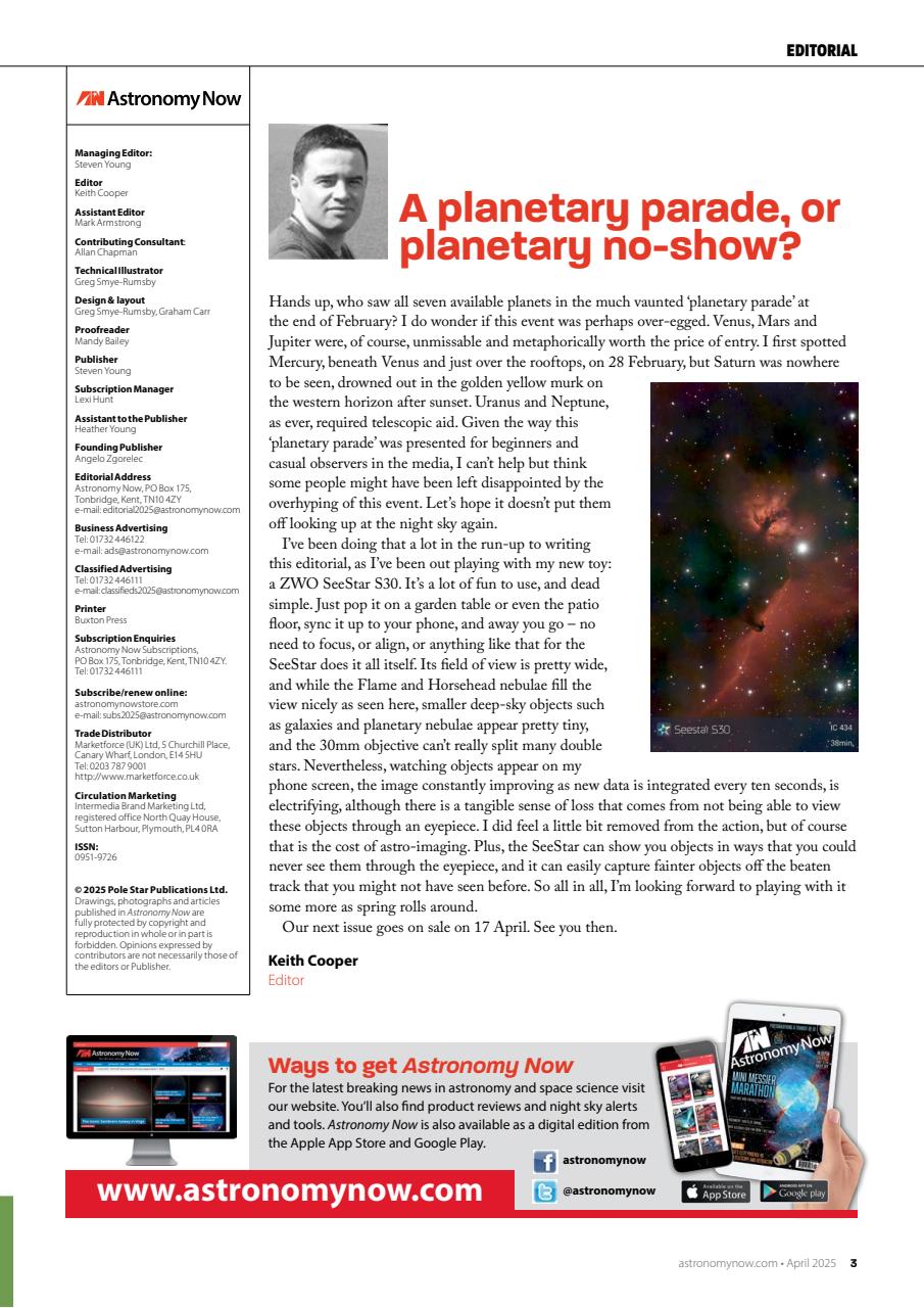 Astronomy Now Preview Pages
