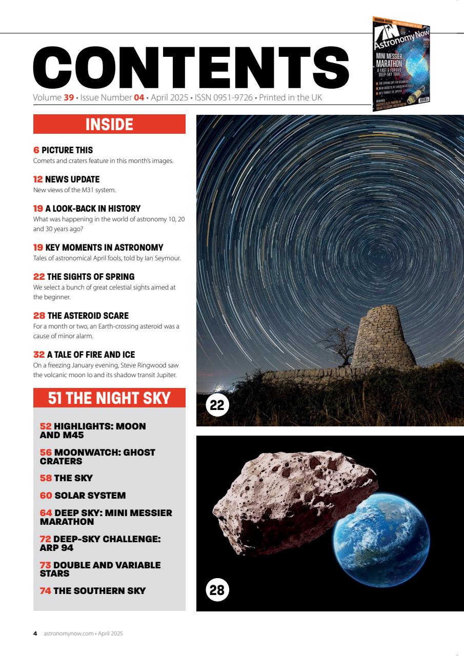 Astronomy Now Preview Pages