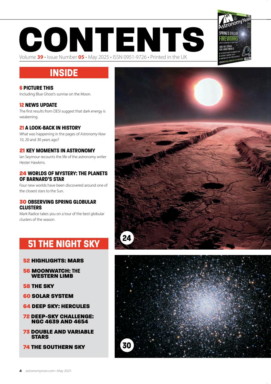Astronomy Now Preview Pages