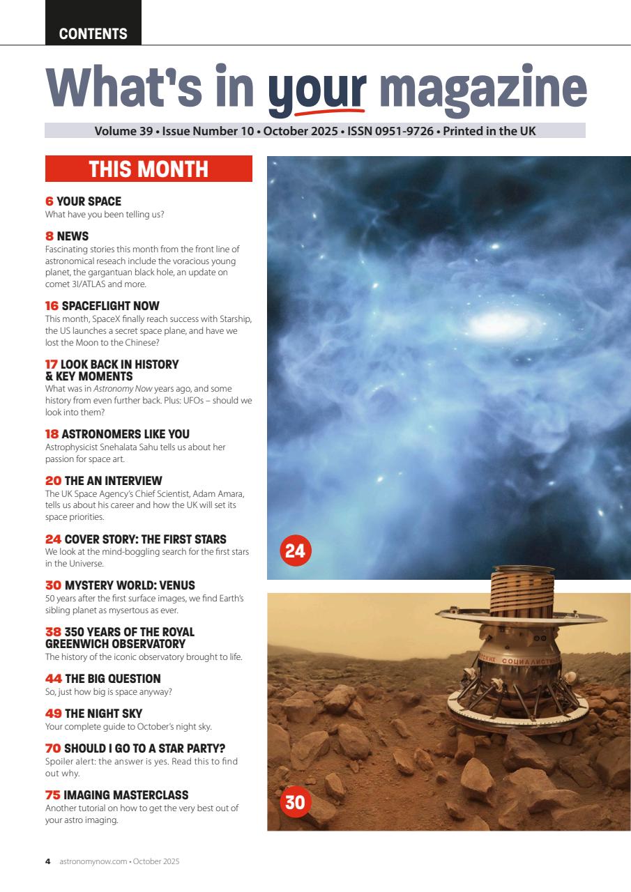 Astronomy Now Preview Pages