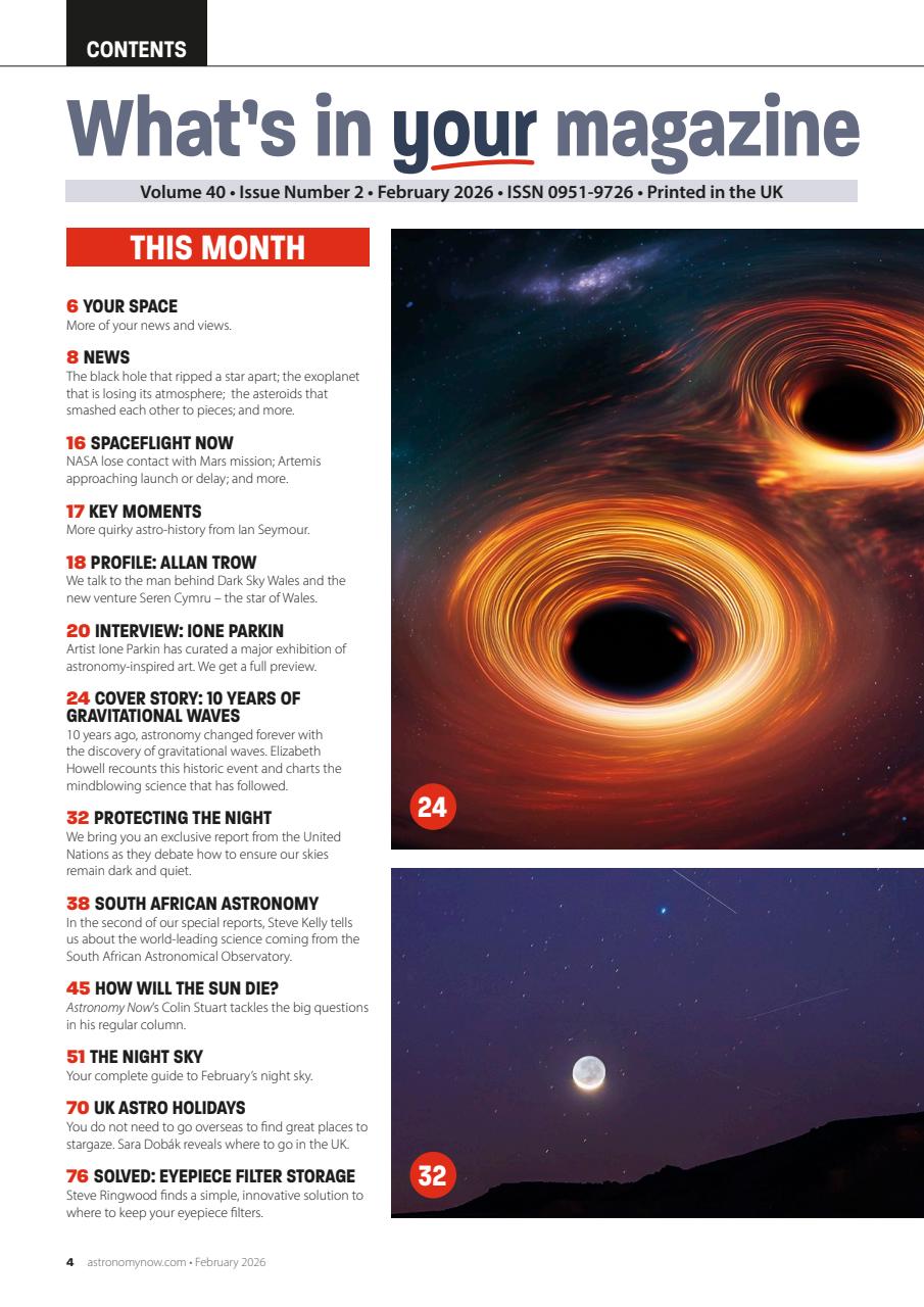 Astronomy Now Preview Pages