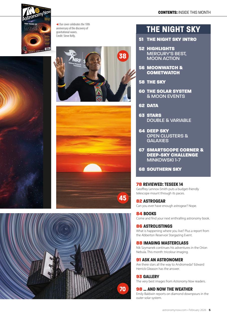 Astronomy Now Preview Pages