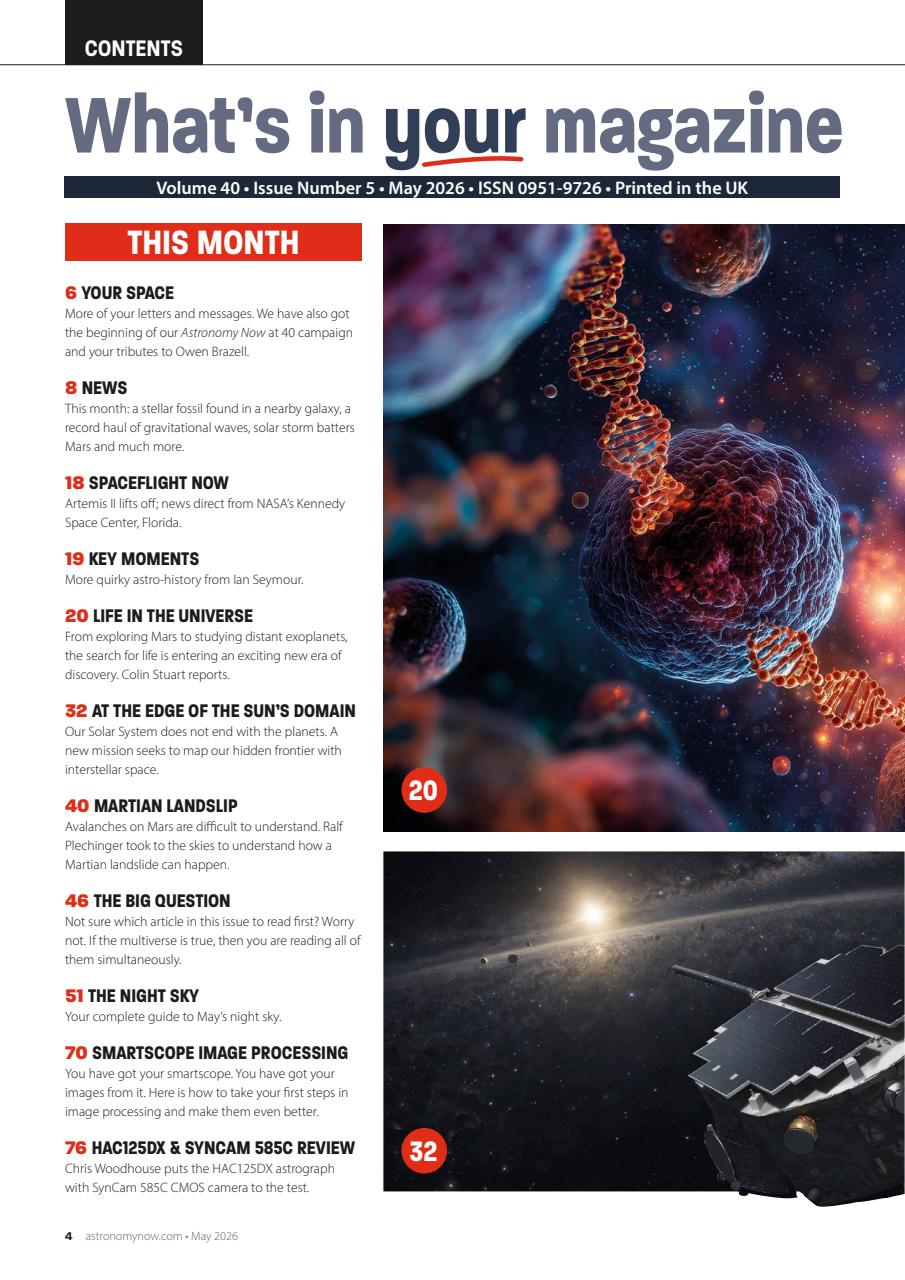 Astronomy Now Preview Pages