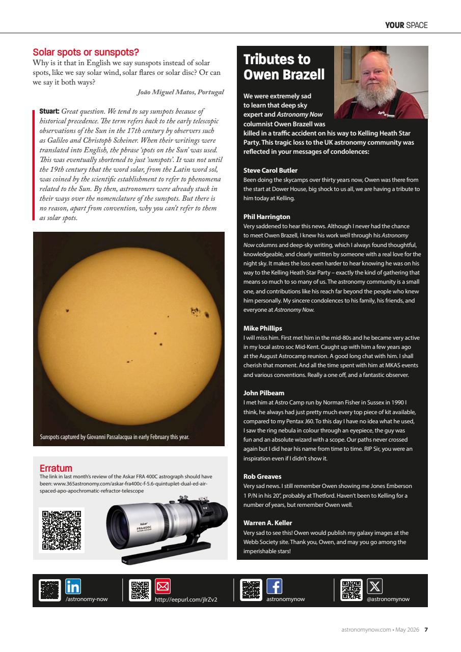 Astronomy Now Preview Pages