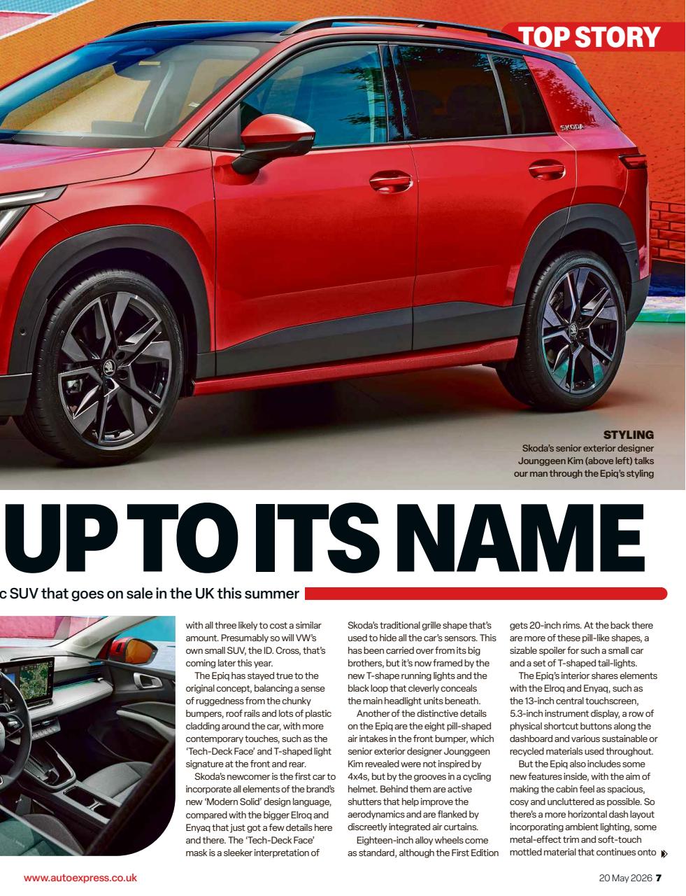 Auto Express Preview Pages