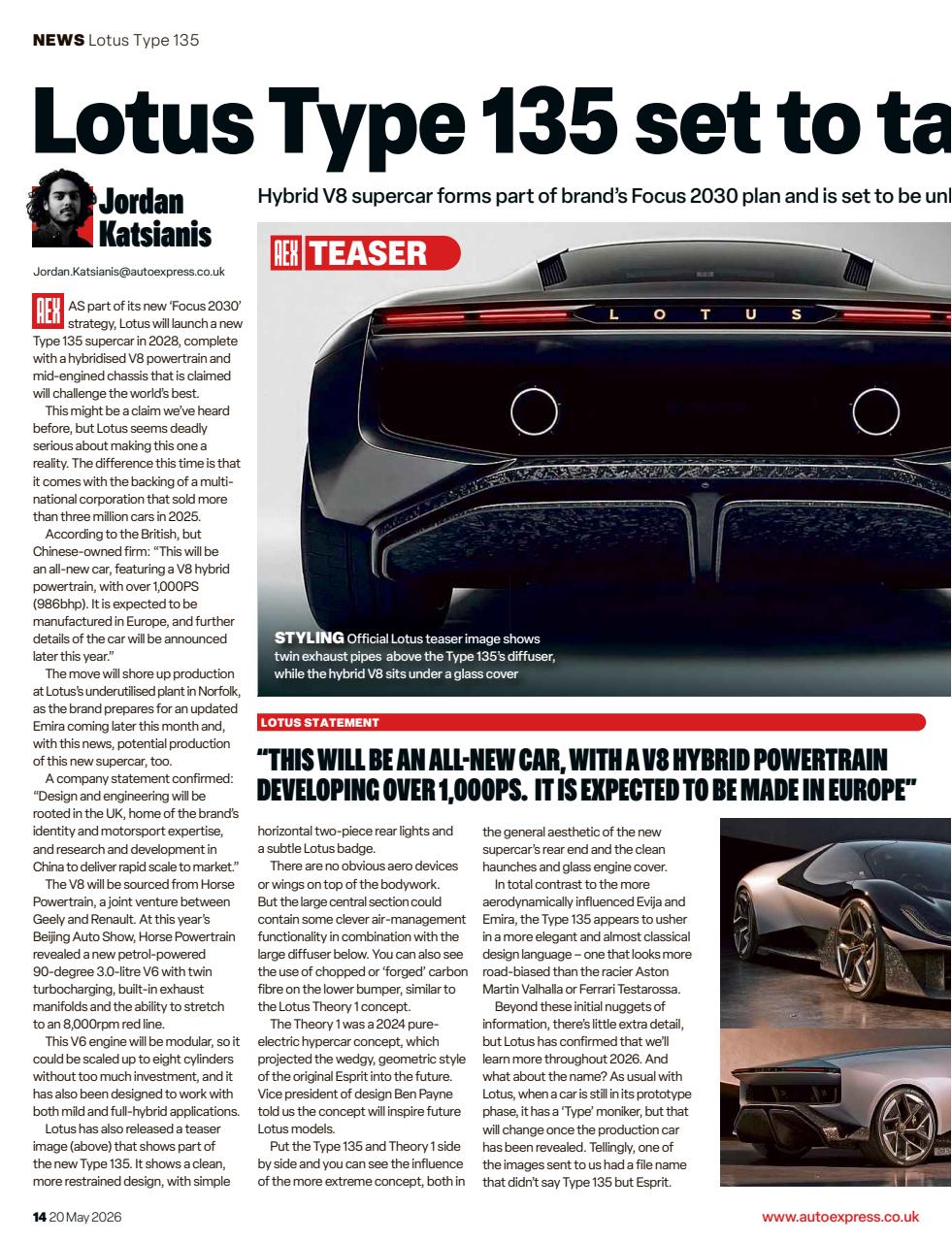 Auto Express Preview Pages