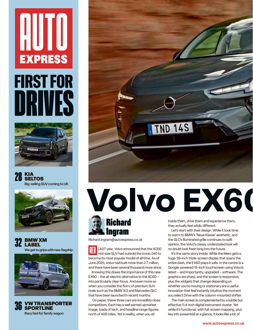 Auto Express Preview Pages