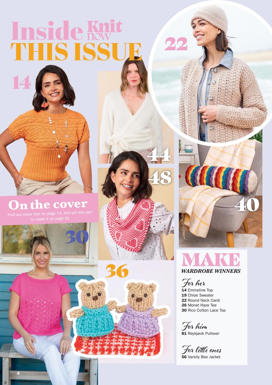 Knit Now Preview Pages