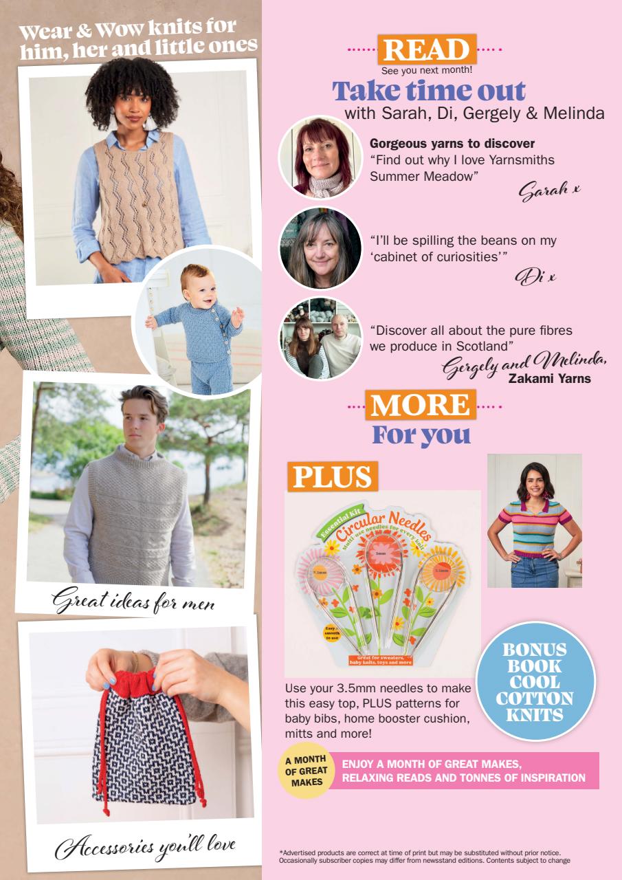 Knit Now Preview Pages
