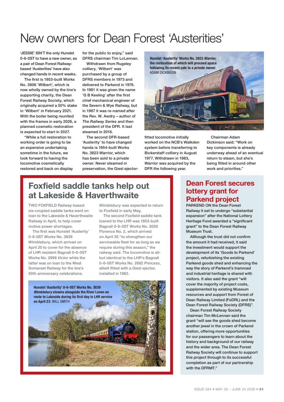Steam Railway Preview Pages