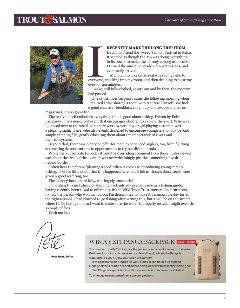 Trout & Salmon Preview Pages