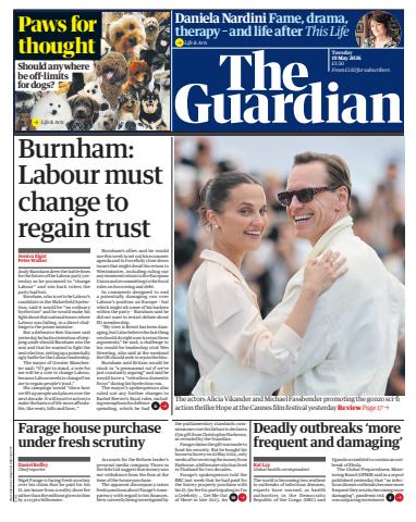 The Guardian Newspaper issue Tuesday, 19 May 2026