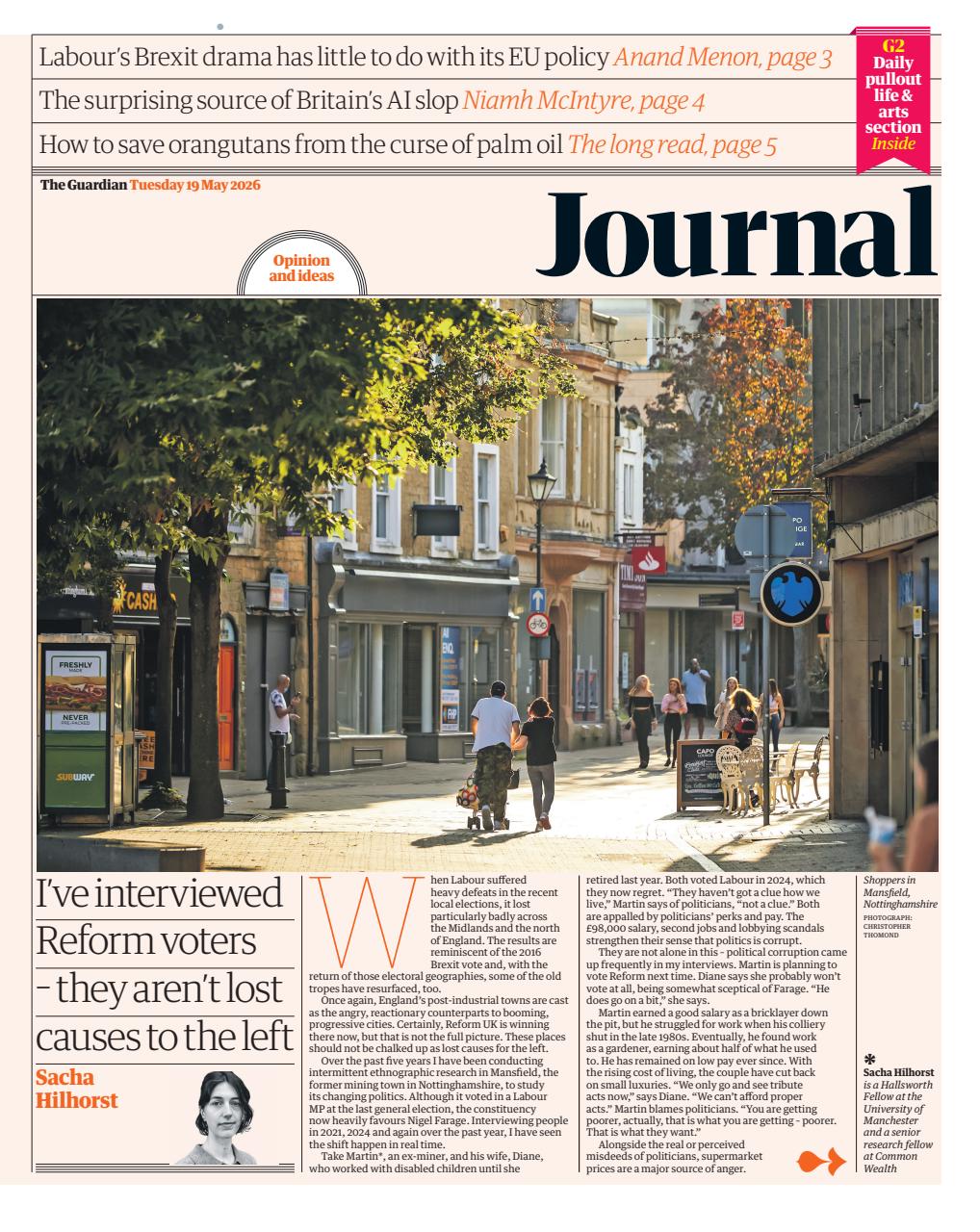 The Guardian Newspaper Preview Pages
