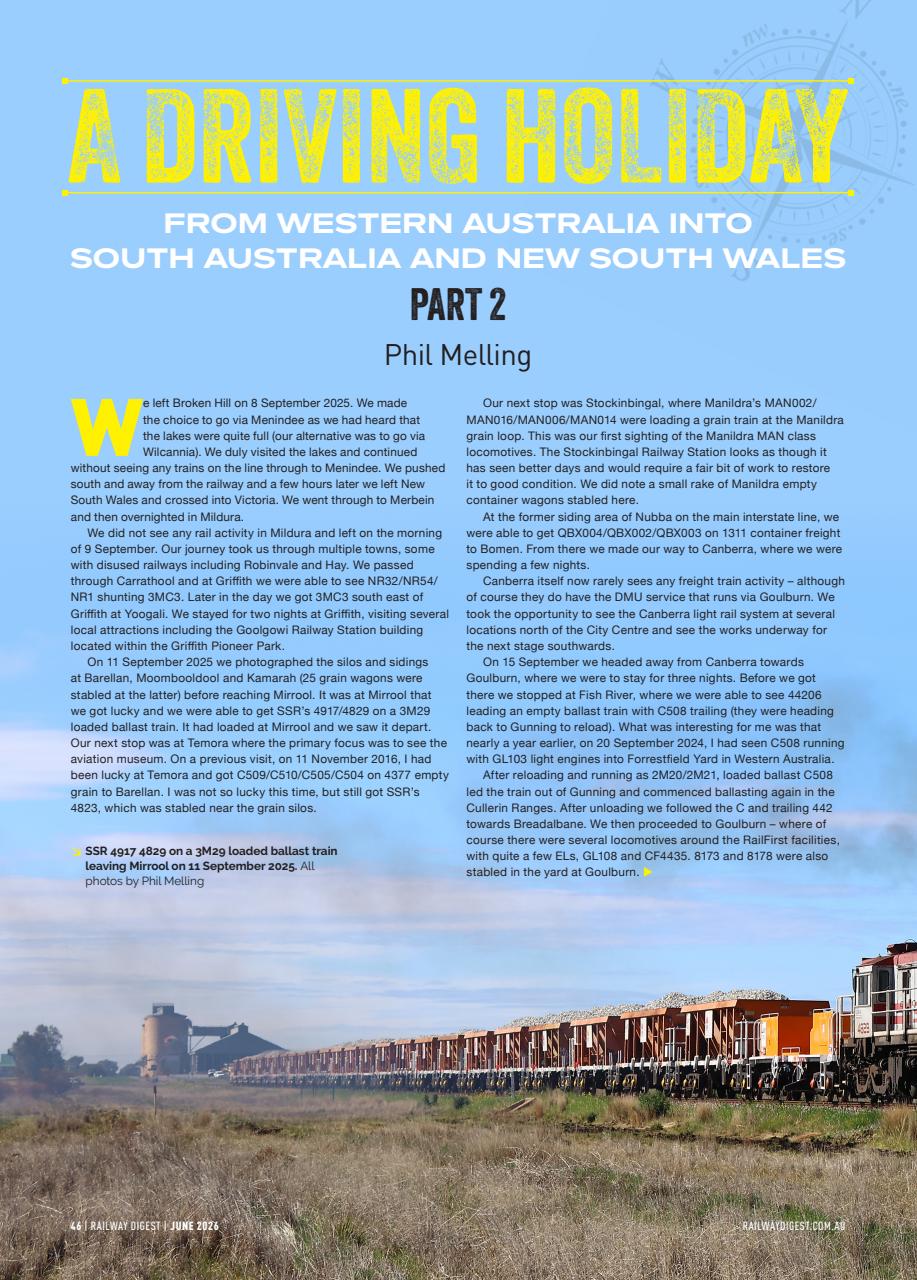 Railway Digest Preview Pages