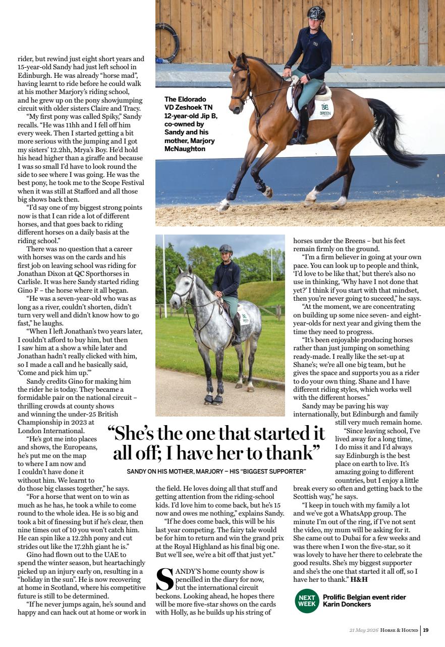 Horse & Hound Preview Pages