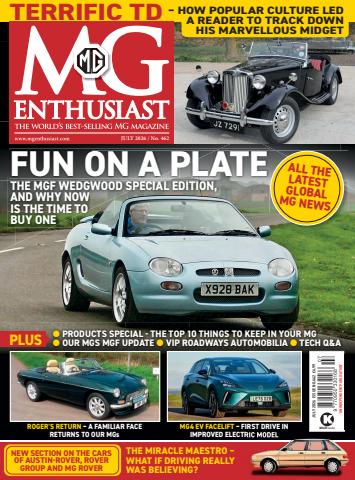 MG Enthusiast issue July 2026