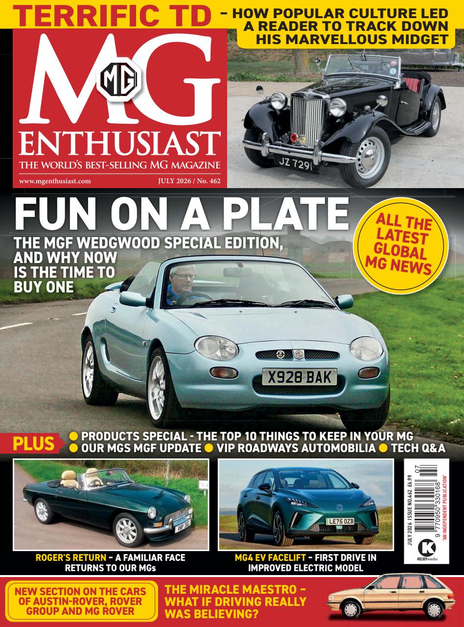 MG Enthusiast Preview Pages