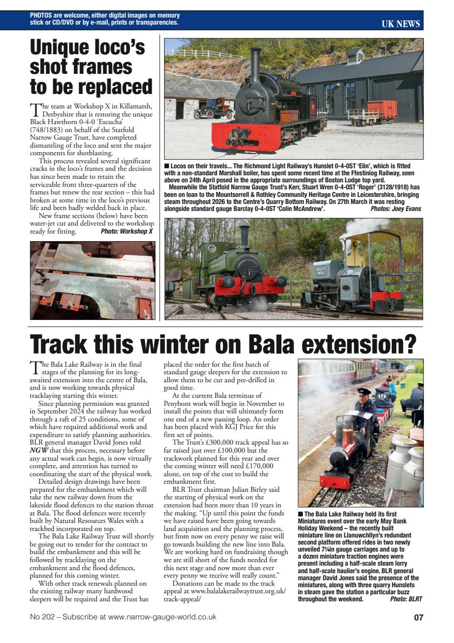 Narrow Gauge World Preview Pages