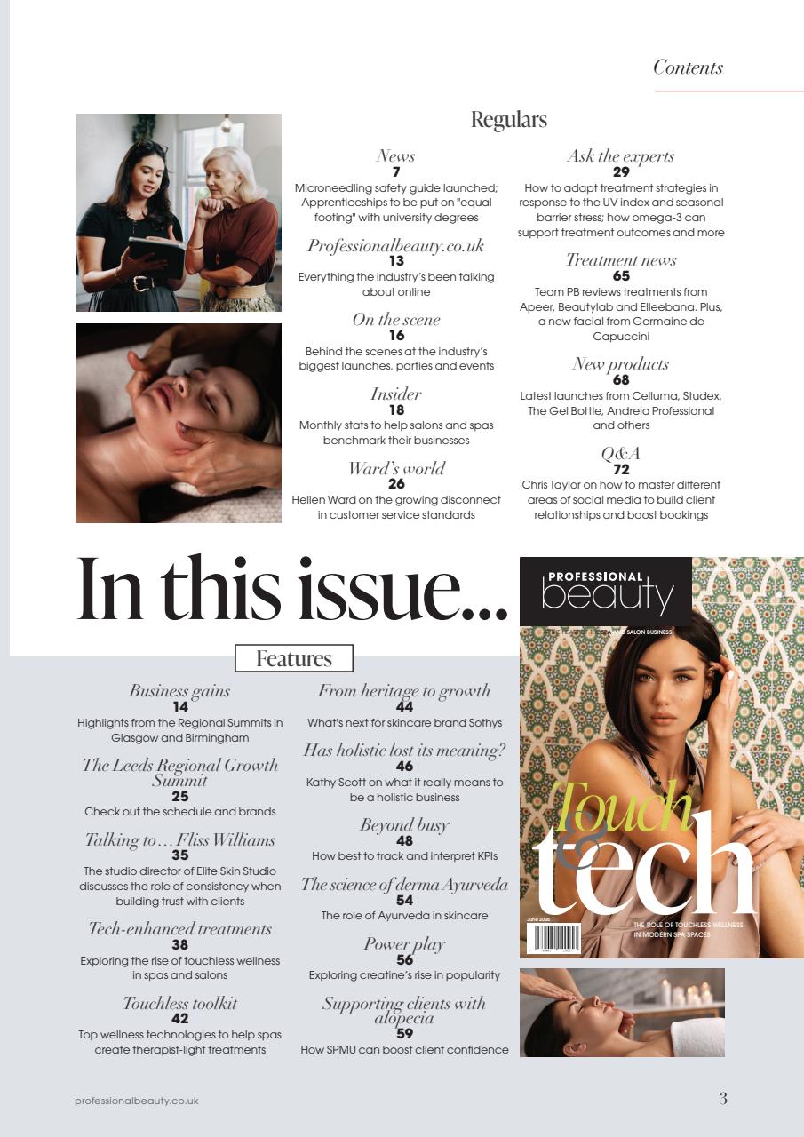 Professional Beauty Preview Pages