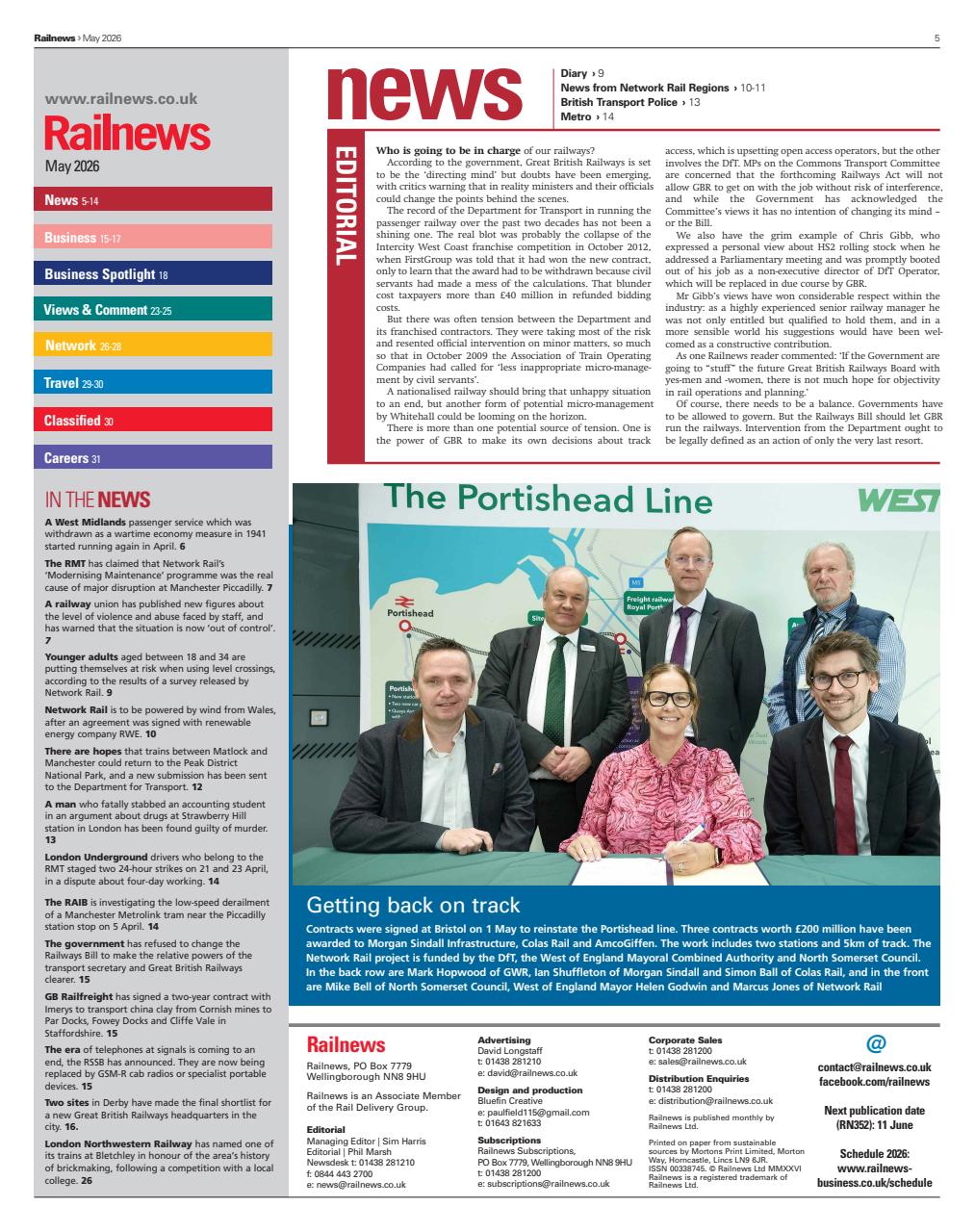 Railnews Preview Pages