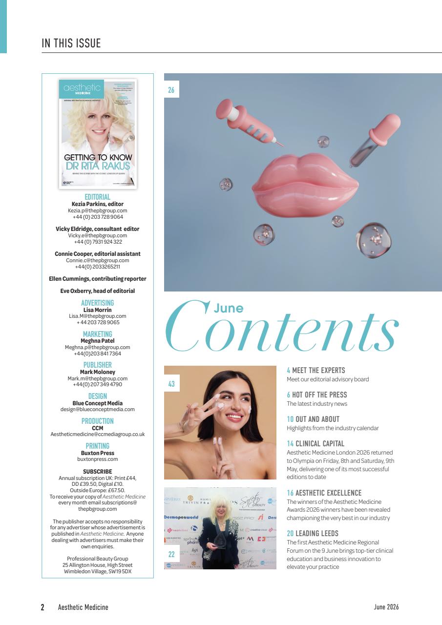 Aesthetic Medicine Preview Pages