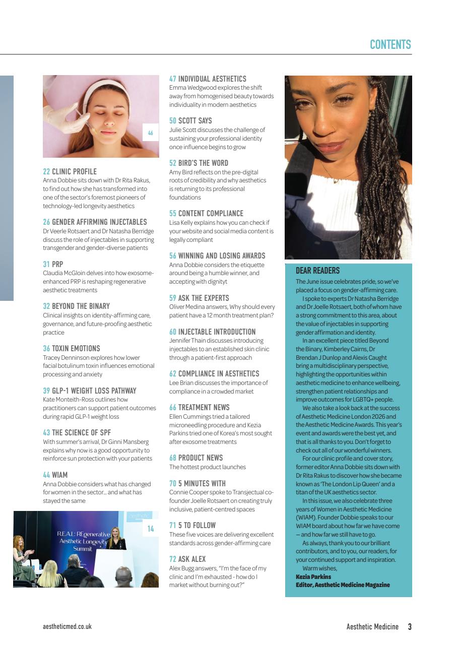 Aesthetic Medicine Preview Pages