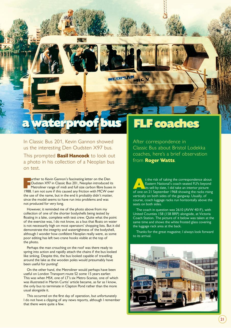 Classic Bus Preview Pages