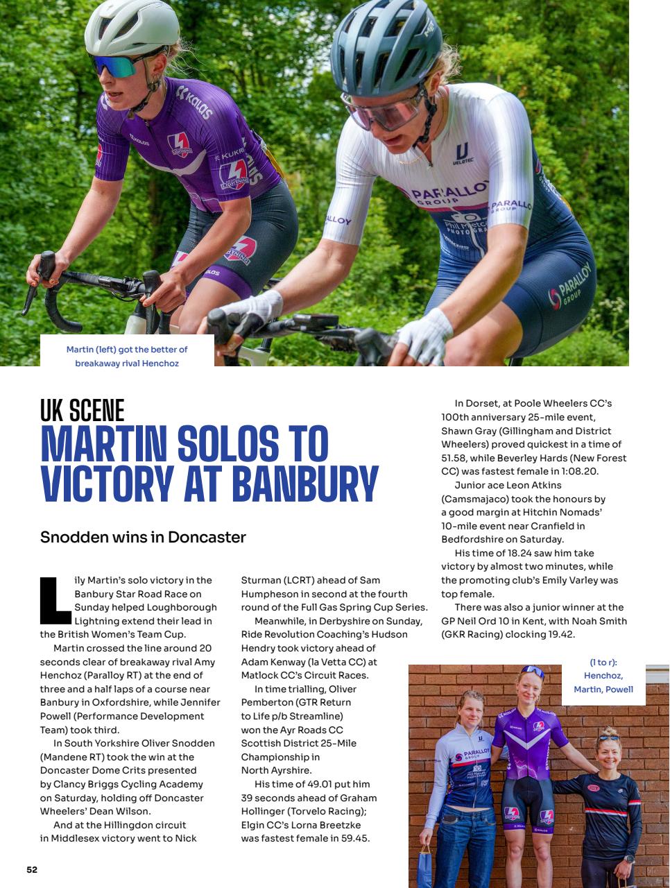 Cycling Weekly Preview Pages