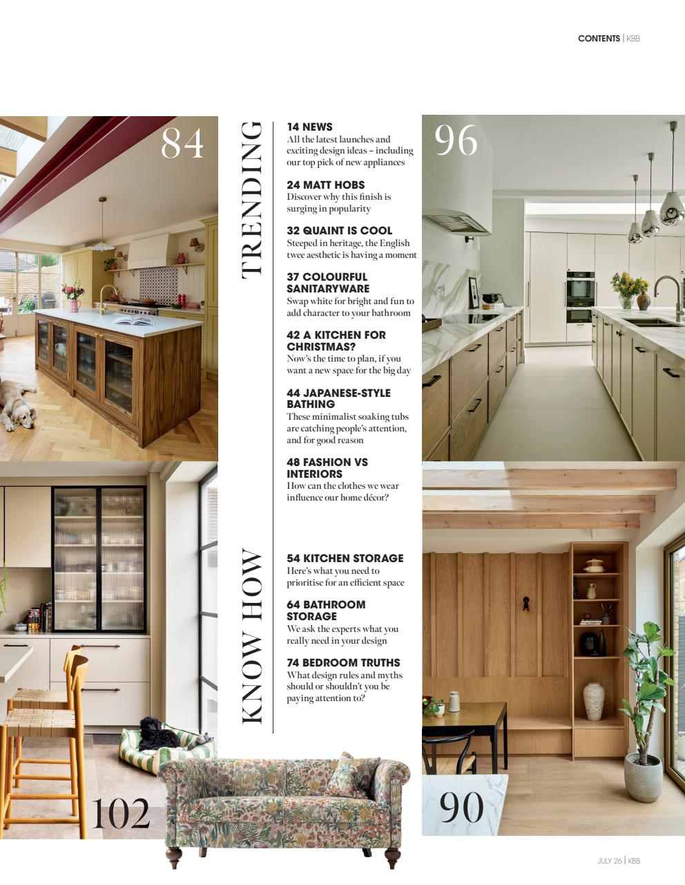 Kitchens Bedrooms & Bathrooms magazine Preview Pages